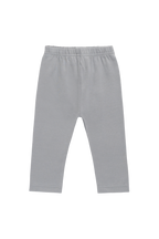 Legging classique en coton et élasthanne gris Missouri avec taille élastiquée et extensibilité douce