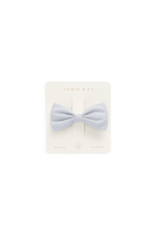Chouchou en coton biologique à carreaux bleus et blancs classiques